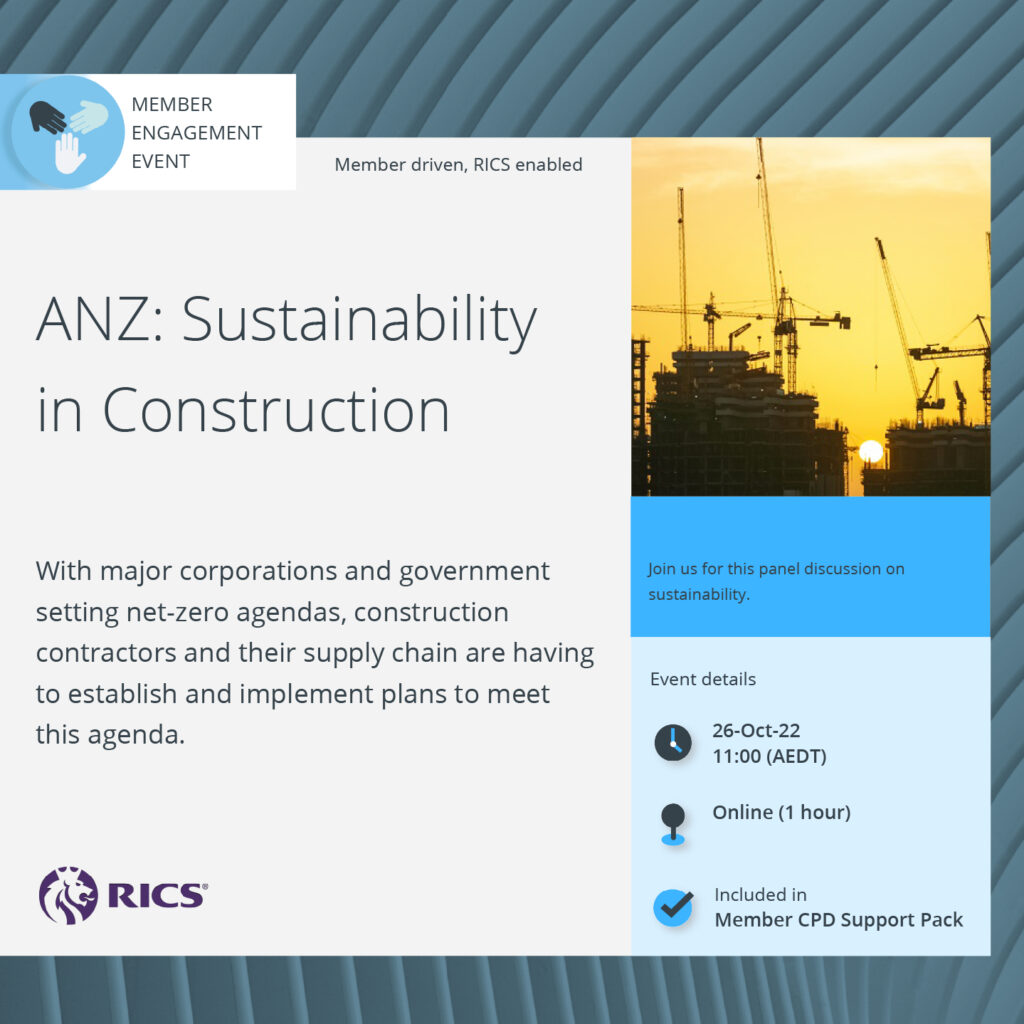 RICS Sustainability
